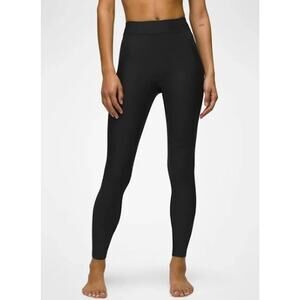 FLAW prAna Sculpt Send Off Legging Women's L Black Fitted High Rise Full Length